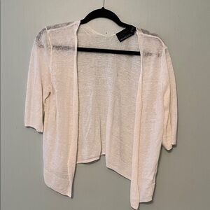 Cynthia Rowley Women's Cream Cardigan